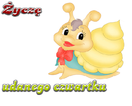 Ślimak udanego czwartku